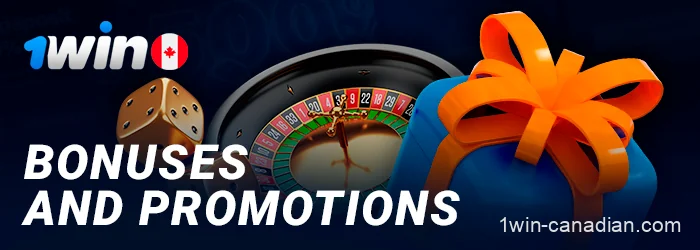 1win bonuses and promotions for gamblers from Canada