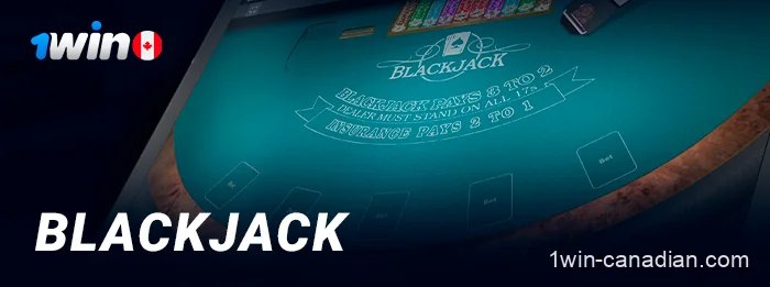 Blackjack games available in 1win online casino