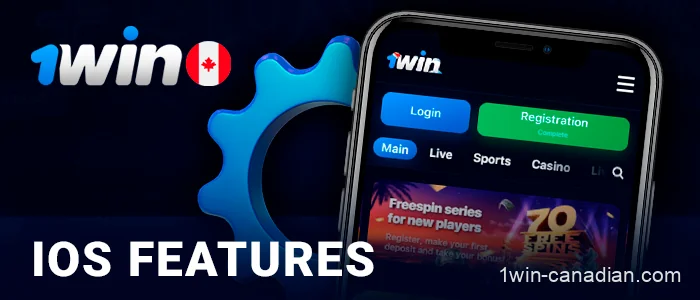 The main features of 1win application for iOS