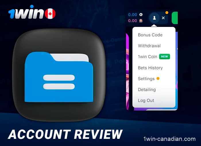 1win personal account review